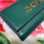 Gucci Zumi Grainy Leather Continental Wallet 573612 Green 2019