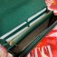 Gucci Zumi Grainy Leather Continental Wallet 573612 Green 2019