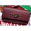 Gucci Zumi Grainy Leather Continental Wallet 573612 Burgundy 2019