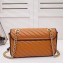 Gucci Diagonal GG Marmont Small Shoulder Bag 443497 Brown 2019