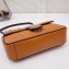 Gucci Diagonal GG Marmont Small Shoulder Bag 443497 Brown 2019