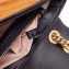 Gucci Diagonal GG Marmont Small Shoulder Bag 443497 Brown 2019