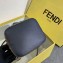 Fendi Roma Amor Fabric FF Motif Mon Tresor Mini Bucket Bag Black 2019