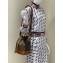 Fendi Roma Amor Fabric FF Motif Mon Tresor Bucket Bag Brown 2019