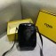 Fendi Fabric FF Motif Small Messenger Cross-body Bag Black 2019
