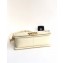 Chanel Caviar Leather Boy Flap Medium Bag Creamy