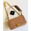Chanel Caviar Leather Boy Flap Medium Bag Caramel