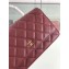 Chanel Caviar Leather Wallet On Chain WOC Bag A33814 Burgundy 2019