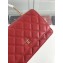 Chanel Caviar Leather Wallet On Chain WOC Bag A33814 Red 2019