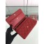 Chanel Caviar Leather Wallet On Chain WOC Bag A33814 Red 2019