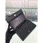 Chanel Caviar Leather Boy Wallet On Chain WOC Bag A80387 Black/Silver