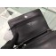 Chanel Lambskin Boy Wallet On Chain WOC Bag A80387 Black/Silver