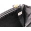 Chanel Lambskin Boy Wallet On Chain WOC Bag A80387 Black/Gold