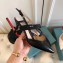 Prada Heel 6cm Leather Fastener Strap Pumps Black 2019