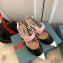 Prada Heel 6cm Leather Fastener Strap Pumps Black/White 2019