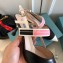 Prada Heel 6cm Leather Fastener Strap Pumps Black/White 2019