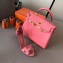 Hermes Heel 6cm Premiere Sandals Suede Pink 2019