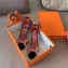 Hermes Heel 6cm Premiere Sandals Suede Pink/Black 2019