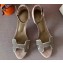 Hermes Heel 6cm Premiere Sandals Glitter Camel 2019