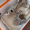 Hermes Heel 6cm Premiere Sandals Glitter Camel 2019