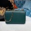 Dolce & Gabbana Baroque DG Girls Shoulder Bag In Nappa Leather Green 2019