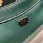 Dolce & Gabbana Baroque DG Girls Shoulder Bag In Nappa Leather Green 2019
