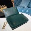 Dolce & Gabbana Baroque DG Girls Shoulder Bag In Nappa Leather Green 2019