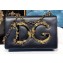 Dolce & Gabbana Baroque DG Girls Shoulder Bag In Nappa Leather Black 2019