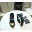 Chanel Suede Calfskin Sneakers G34360 Fabric Black/Gold/Turquoise 2019