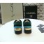 Chanel Suede Calfskin Sneakers G34360 Fabric Black/Gold/Turquoise 2019
