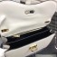 Prada Belle Leather Shoulder Bag 1BD188 White 2019