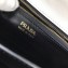 Prada Belle Leather Shoulder Bag 1BD188 White 2019