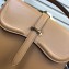 Prada Belle Leather Shoulder Tote Bag 1BN004 Cognac 2019