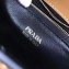 Prada Belle Leather Shoulder Tote Bag 1BN004 Cognac 2019