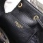 Prada Leather Bucket Bag 1BE018 Black 2019