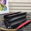Prada Belle Leather Shoulder Bag 1BD188 Red/Black/White 2019