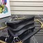 Prada Sidonie Leather Shoulder Bag 1BD184 Black 2019