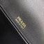 Prada Sidonie Leather Shoulder Bag 1BD184 Black 2019