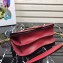 Prada Sidonie Leather Shoulder Bag 1BD184 Red 2019
