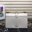 Prada Belle Leather Shoulder Bag 1BD188 White 2019