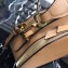 Prada Round Odette Saffiano Leather Bag 1BH123 Khaki 2019