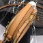 Prada Round Odette Saffiano Leather Bag 1BH123 Khaki 2019