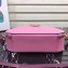 Prada Round Odette Saffiano Leather Bag 1BH123 Pink 2019