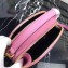 Prada Round Odette Saffiano Leather Bag 1BH123 Pink 2019