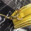 Prada Round Odette Saffiano Leather Bag 1BH123 Yellow 2019