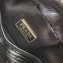 Prada Round Odette Saffiano Leather Bag 1BH123 Black/Blue 2019