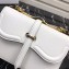 Prada Belle Leather Shoulder Bag 1BD188 White 2019