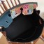 Hermes Birkin 35 Bag in Print Leather Brown/Blue