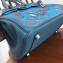Hermes Birkin 35 Bag in Print Leather Blue