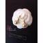 Chanel Logo Single Pearl Earrings 2018